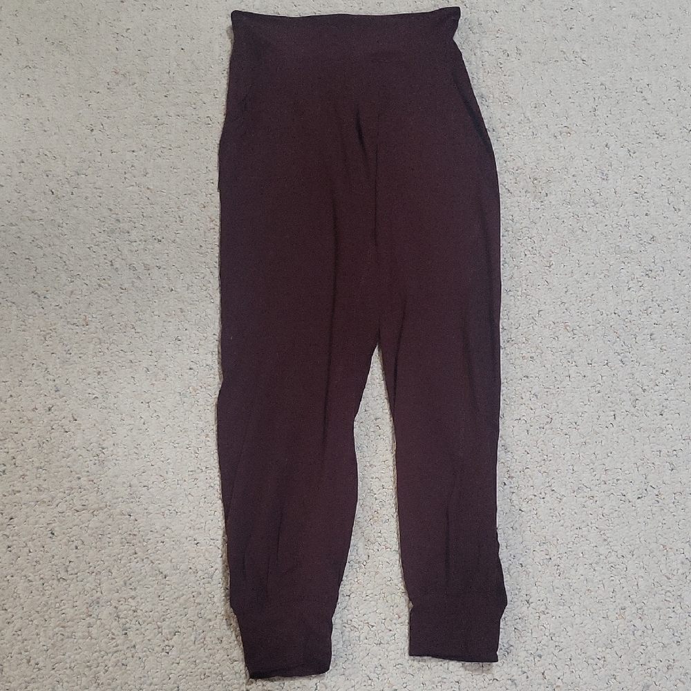 Maroon Jogger Pants